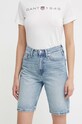 Tommy Hilfiger pantaloni scurți jeans bumbac albastru WW0WW41326