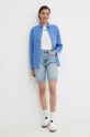 Tommy Hilfiger pantaloni scurți jeans WW0WW41326 albastru SS24
