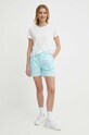 Šortky Pepe Jeans VANIA PL801094 tyrkysová SS24