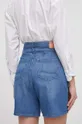 Rifľové krátke nohavice Pepe Jeans RELAXED SHORT UHW DLX 100 % Bavlna