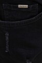 Pepe Jeans pantaloni scurti jeans STRAIGHT SHORT HW negru PL801108XG8