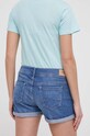 Oblečenie Rifľové krátke nohavice Pepe Jeans RELAXED SHORT MW PL801109HT1 modrá