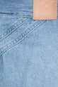 modrá Rifľové krátke nohavice Pepe Jeans A-LINE SHORT UHW SKY