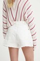 Одяг Джинсові шорти Pepe Jeans A-LINE SHORT UHW ANGLAISE PL801115 білий