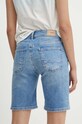 Ruházat Pepe Jeans farmer rövidnadrág SLIM SHORT MW PL801120MN7 kék