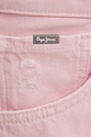 Джинсові шорти Pepe Jeans A-LINE SHORT UHW CLR рожевий PL801122