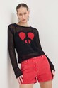 Moschino Jeans pantaloncini di jeans rosso 0304.3246
