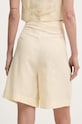 Odzież Liu Jo szorty z domieszką lnu MA4050.T4818 beżowy