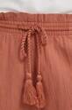 Roxy pantaloni scurti din bumbac maro ERJNS03496