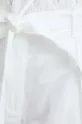 fehér Pinko vászonkeverék rövidnadrág