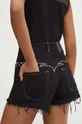 crna Traper kratke hlače Pinko Ženski