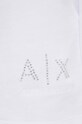 Armani Exchange szorty bawełniane biały 3DYS89.YJFHZ