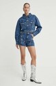 Джинсовые шорты Moschino Jeans 0301.3735 голубой SS24