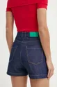 Rifľové krátke nohavice United Colors of Benetton 100 % Bavlna