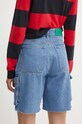 Odzież United Colors of Benetton szorty jeansowe 4IPCD9017 niebieski
