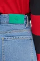 Rifľové krátke nohavice United Colors of Benetton Dámsky