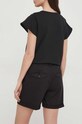 Îmbrăcăminte United Colors of Benetton pantaloni scurti 4CDR592G4 negru
