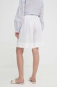 Odzież United Colors of Benetton szorty lniane 4AGHD900D biały