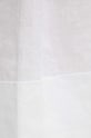 United Colors of Benetton szorty lniane biały 4AGHD900D