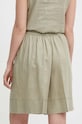 Oblečenie Ľanové šortky United Colors of Benetton 4AGHD900D zelená