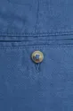 modra Lanene kratke hlače United Colors of Benetton