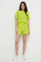 Homewear pamučne kratke hlače United Colors of Benetton zelena
