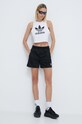 Къс панталон adidas Originals Firebird Short IU2425 черен SS25