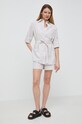 Bavlnené šortky Max Mara Leisure 2416141038600 béžová SS24