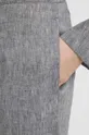 grigio Sisley pantaloncini in lino