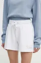 Kratke hlače EA7 Emporio Armani bela