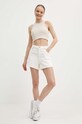 Abercrombie & Fitch pantaloni scurti jeans KI149.4034.178 bej SS24