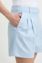 blu MICHAEL Michael Kors pantaloncini in lino