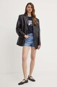 Miss Sixty szorty jeansowe JJ3260 DENIM SHORTS 6L2JJ3260000 niebieski SS24
