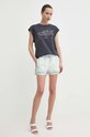 Miss Sixty szorty jeansowe JJ5960 6L1JJ5960000 niebieski SS24