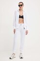 Îmbrăcăminte PLEIN SPORT trening PADC.WJJ0207.SJO002N alb