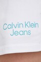 Calvin Klein Jeans pamut rövidnadrág fehér J20J223136