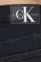 fekete Calvin Klein Jeans farmer rövidnadrág