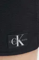 чёрный Хлопковые шорты Calvin Klein Jeans