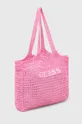 Τσάντα παραλίας Guess ροζ
