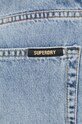 Džínové šortky Superdry modrá W7110399A.8BD