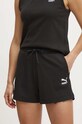 Шорты Puma аппликация чёрный 624254