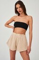 Undress Code szorty Sweet Nothings aplikacja beżowy 560