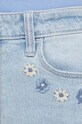 Hollister Co. pantaloni scurti jeans albastru KI349.4169.278