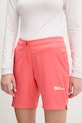Σορτς εξωτερικού χώρου Jack Wolfskin Hiking Alpine με ελαστάν πορτοκαλί 1509141