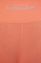 Icebreaker pantaloni scurti sport 260 ZoneKnit Merino Blend Seamless portocaliu IB0A56XOB751