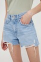Джинсові шорти Tommy Jeans бавовна блакитний DW0DW17641
