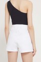 Îmbrăcăminte Tommy Jeans pantaloni scurți din bumbac DW0DW17772 alb
