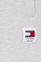 Pamučne kratke hlače Tommy Jeans DW0DW17772 siva