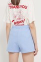 Îmbrăcăminte Tommy Jeans pantaloni scurți din bumbac DW0DW17772 albastru