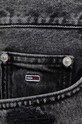 Rifľové krátke nohavice Tommy Jeans sivá DW0DW17652
